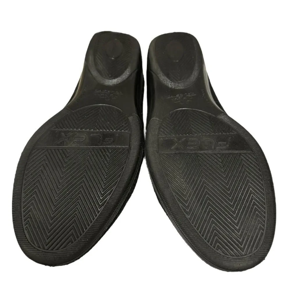 LifeStride Life Stride Immy Women's Black Wedge Slip-on Loafers 8.5